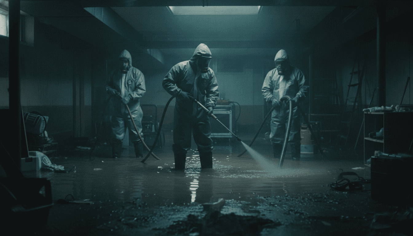Sewage & Biohazard Cleanup